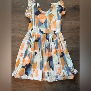 Sweet White Peony Dress